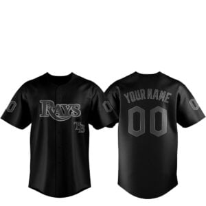 2026 Tampa Bay Rays Blackout Night Jersey 1