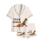 Team Punch Baby Monkey Pajama Set