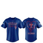 Texas Rangers Healthcare Night 2026 Work Of Heart Jersey