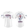Texas Rangers Healthcare Night 2026 Work Of Heart Jersey 2