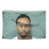 Tiger Woods Mugshot Flag 1