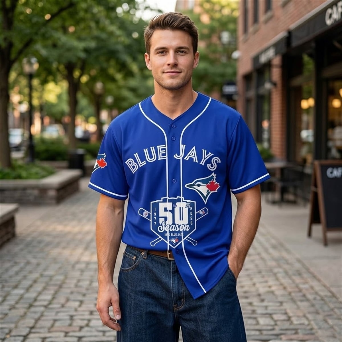 Toronto Blue Jays 50th Season 1977 2026 Thank You For The Memories Jersey 3 Toronto Blue Jays 50th Season 1977 2026 Thank You For The Memories Jersey 3