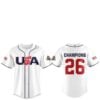 USA Baseball 2026 World Baseball Classic Champions Jersey 2