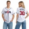 USA Baseball Paul Skenes 2026 World Baseball Classic Jersey 7 USA Baseball Paul Skenes 2026 World Baseball Classic Jersey 5