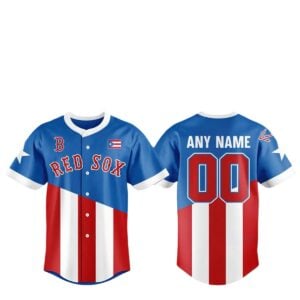 2026 Boston Red Sox Puerto Rico Night Jersey 1