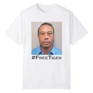 0 Tiger Woods Free Tiger Mug Shot Shirt 1