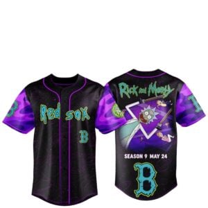 2026 Boston Red Sox Rick And Morty Jersey 1