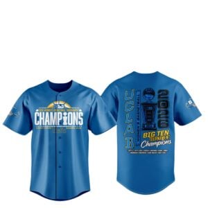 UCLA Bruins 2026 Big Ten Basketball Tournament Champions Jersey 1