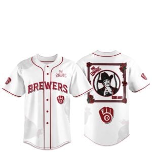 2026 Milwaukee Brewers Bruno Mars The Romantic Tour Jersey 1
