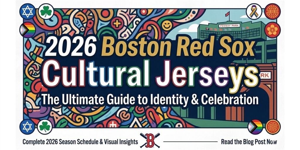 Where to Get the 2026 Boston Red Sox Cultural & Identity Celebration Jerseys Giveaway — Full Guide for Fans 19 Where to Get the 2026 Boston Red Sox Cultural & Identity Celebration Jerseys Giveaway