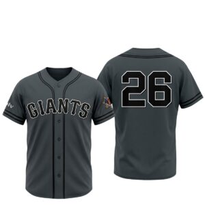 2026 San Francisco Giants Law Enforcement Appreciation Night Jersey Giveaway 0