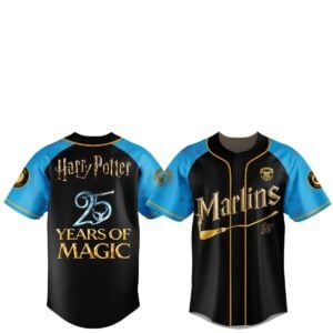 2026 Miami Marlins Harry Potter 25 Years of Magic Game Night Jersey 1