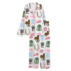Talk Derby To Me 2026 Kentucky Derby Pajama Set 1