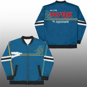 2025 Stranger Things Season 5 The Squawk Bomber Jacket 77 (1)