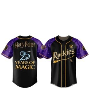 2026 Colorado Rockies Harry Potter 25 Years of Magic Game Night Jersey 1