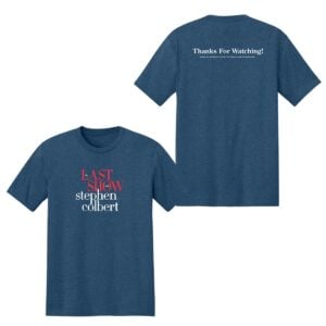 0 2026 The Last Show With Stephen Colbert Thanks For Watching Shirt