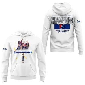 9 Pennsylvania Quakers Ivy League Tournament Champions 2026 Hoodie