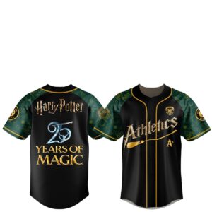 2026 Athletics Harry Potter 25 Years of Magic Game Night Jersey 1