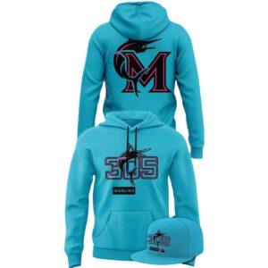 2026 Miami Marlins 305 City Hoodie 1