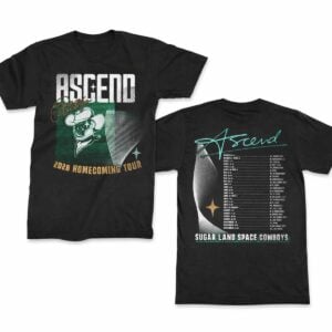 Sugar Land Space Cowboys Ascend 2026 Homecoming Tour Shirt 1