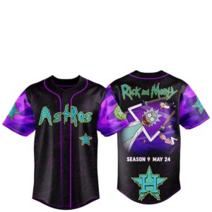 2026 Houston Astros Rick And Morty Jersey 1