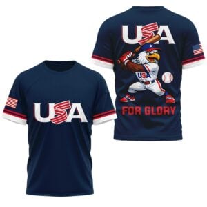 2026 USA World Baseball For Glory Shirt 1