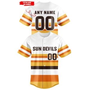 2026 Arizona State Sun Devils Throwback Jersey 1
