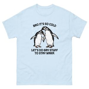 1 Bro Its So Cold Lets Do Gay Stuff To Stay Warm Shirt