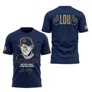 1 2026 Legend Fighting Irish Lou Holtz Shirt