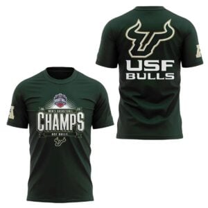 13 South Florida Bulls American Conference Mens Basketball Tournament 2026 Champions Shirt