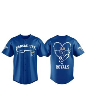 Kansas City Royals Healthcare Night 2026 Work Of Heart Jersey 1