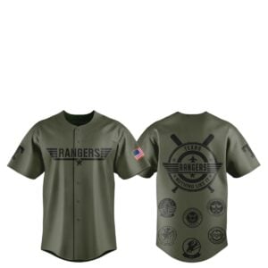 2026 Texas Rangers Top Gun Night VIP Exprience Jersey 1