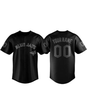2026 Toronto Blue Jays Blackout Night Jersey 1