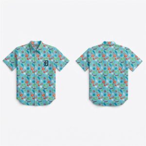 2026 Tigers Margaritaville Night Hawaiian Shirt Giveaway 1