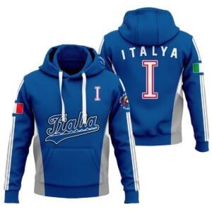 Italia Baseball 2026 World Baseball Classic Hoodie 1
