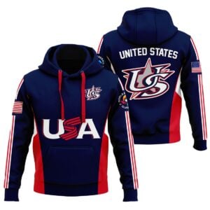 USA Baseball 2026 World Baseball Classic United States Hoodie 1