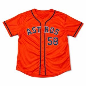 2026 Houston Astros Hunter Brown Orange Jersey Giveaway 1