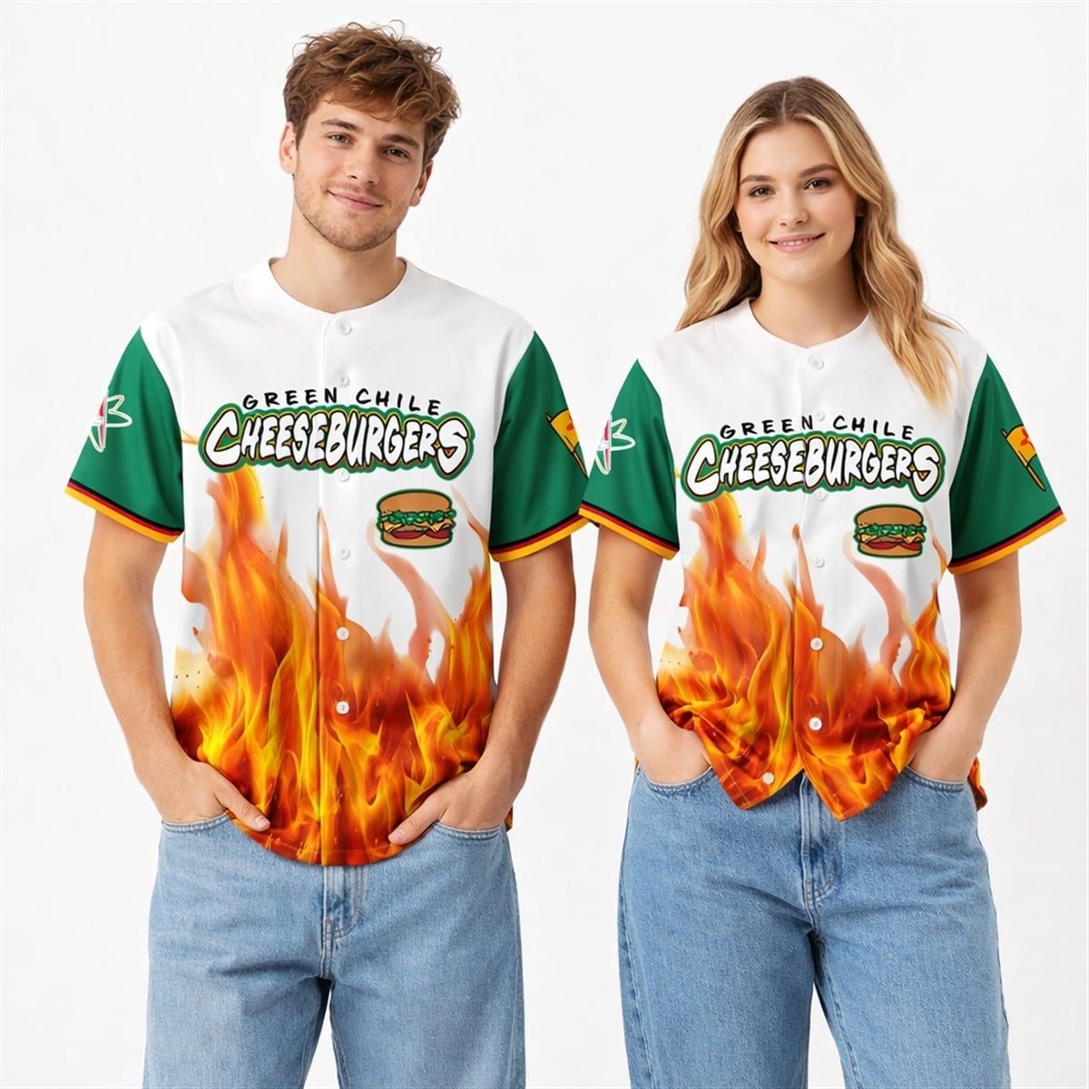 2026 Albuquerque Isotopes Green Chile Cheeseburgers Jersey 4 2026 Albuquerque Isotopes Green Chile Cheeseburgers Jersey 4