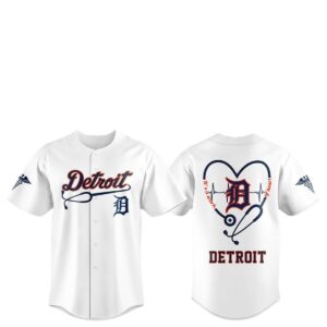 Detroit Tigers Healthcare Night 2026 Work Of Heart Jersey 1