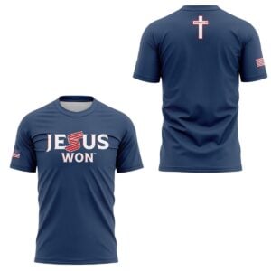 2026 USA Team Jesus Won John 16 33 World Baseball Classic Shirt 1