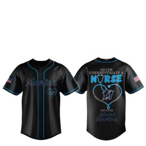 2026 Miami Marlins Nurse Night Love Jersey 1