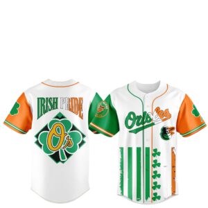 2026 Baltimore Orioles Irish Heritage Night Of Pride Jersey 1
