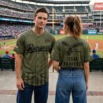 2026 Rangers Armed Forces Day Jersey