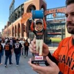 2026 SF Giants Willy Adames Powerade Bucket Bobblehead Giveaway