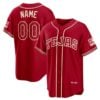 0 2026 Texas Rangers Tejas Connect City Jersey