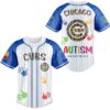 1 2026 Chicago Cubs Autism Awareness Day Jersey