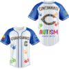 1 2026 Cleveland Guardians Autism Awareness Day Jersey