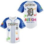2026 Detroit Tigers Autism Awareness Day Jersey
