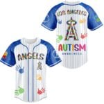 2026 Los Angeles Angels Autism Awareness Day Jersey