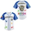 1 2026 Milwaukee Brewers Autism Awareness Day Jersey